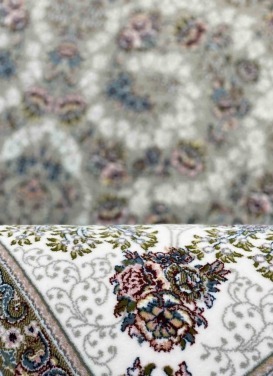 فرش (25069) اکریلیک - 8 رنگ - 700 شانه - طوسی - تراکم 2550