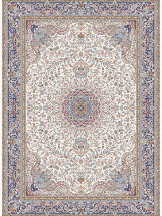 فرش (46003) اکریلیک 11 رنگ 1500 شانه کرم